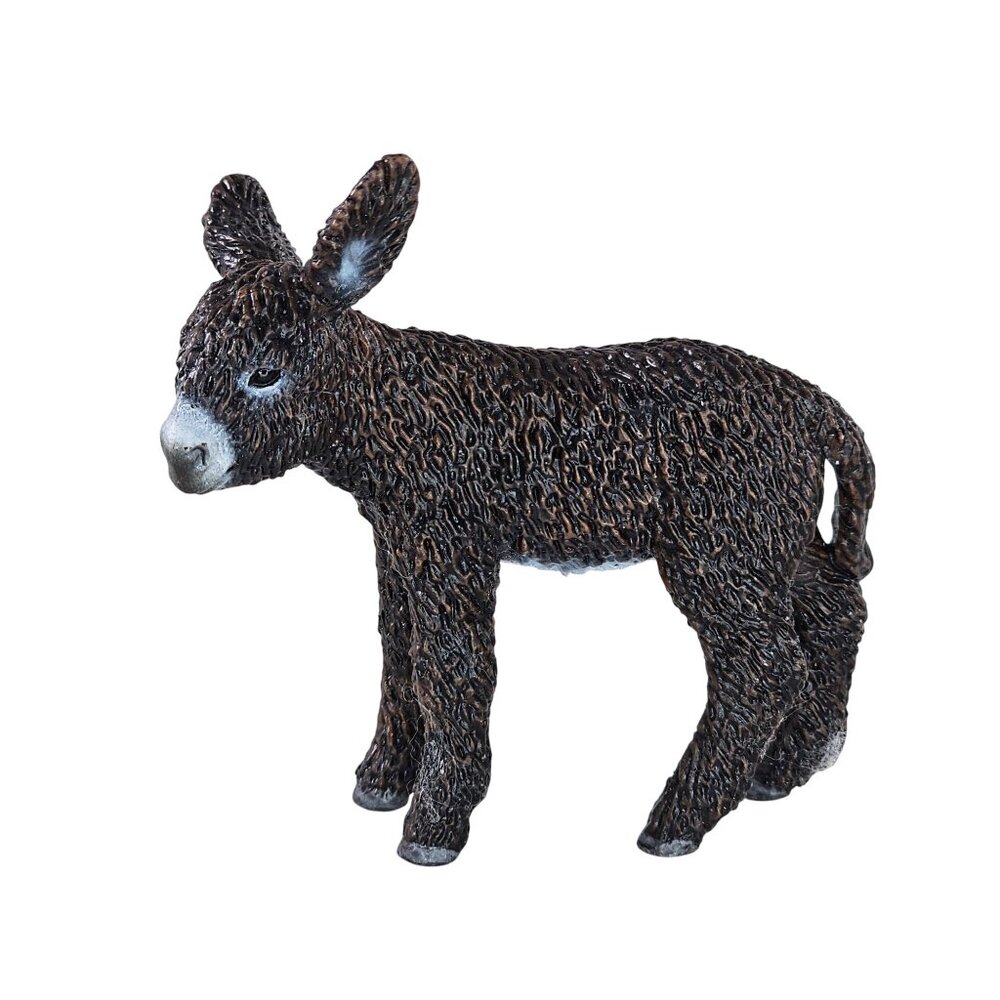 Schleich Poitou Donkey Foal Baby #13686 Animal Figure Farm Animal